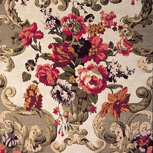 Floral Rococo - Taupe