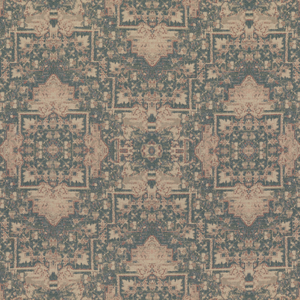 Faded Tapestry - Blue/Stone