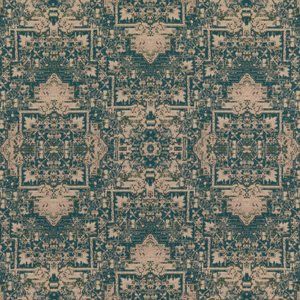 Faded Tapestry - Teal