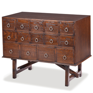 Multri Drawer Cabinet with Turned Legs