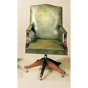 Large Gainsborough Leather Chair