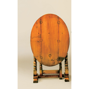 Tilt-Top Oval Coaching Table