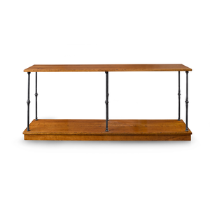 Wood and Iron Console