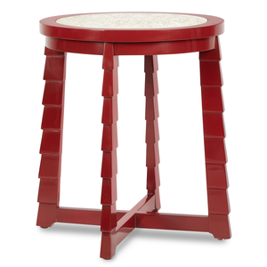 Mateo Drinks Table (Red)
