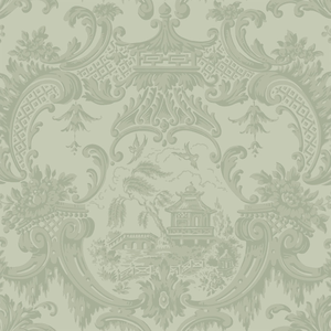 Chippendale China - Olive