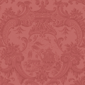 Chippendale China - Red