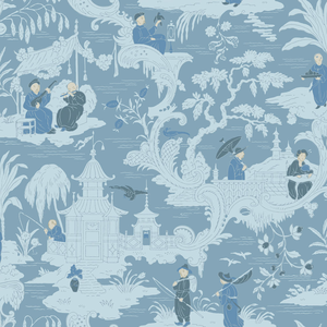 Chinese Toile - Blue