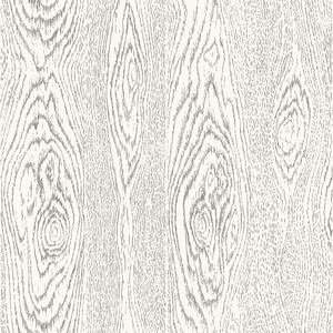 Wood Grain - Black And White