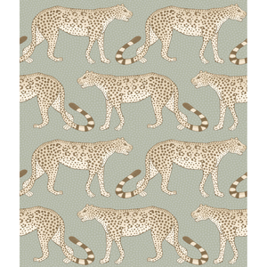 Leopard Walk - Olive & White