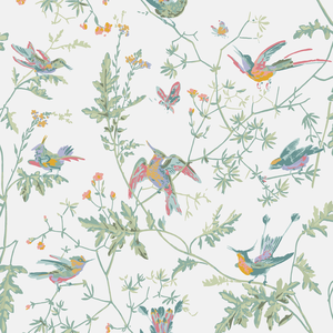 Hummingbirds - Pastel