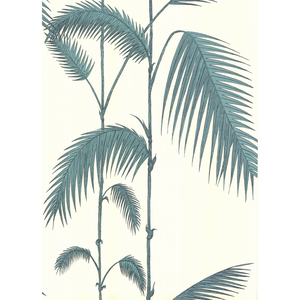 Palm Leaves - White/G