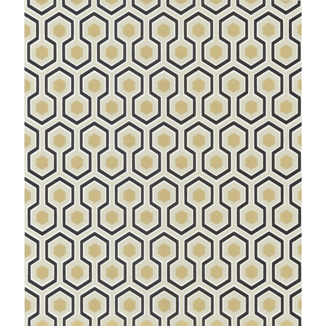 Hicks Hexagon - Black/G | Kravet