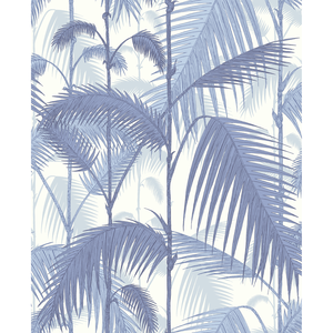 Palm Jungle - Blues/ White