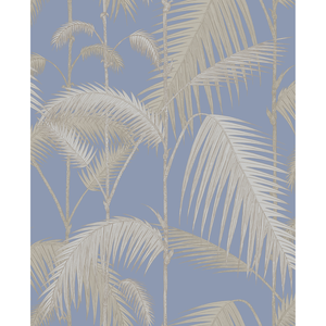 Palm Jungle - Straw & Blue