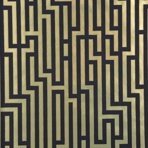 Fretwork Foil - Black/Gold