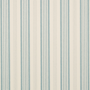 Narrow Ticking Stripe - Powder Blue
