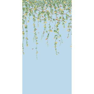 Hummingbirds Flora - Blue