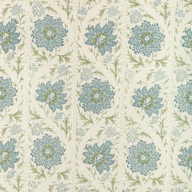 Calico Vine - Green Blue | Kravet