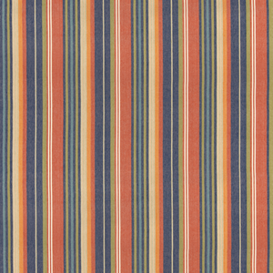 Petra Stripe - Red/Blue