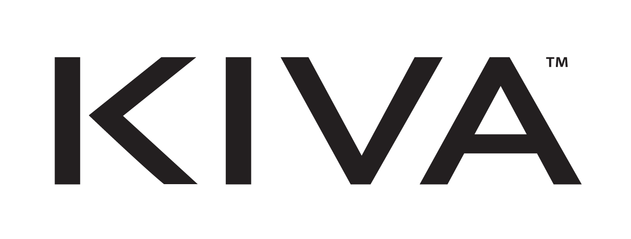 The logo of Kiva