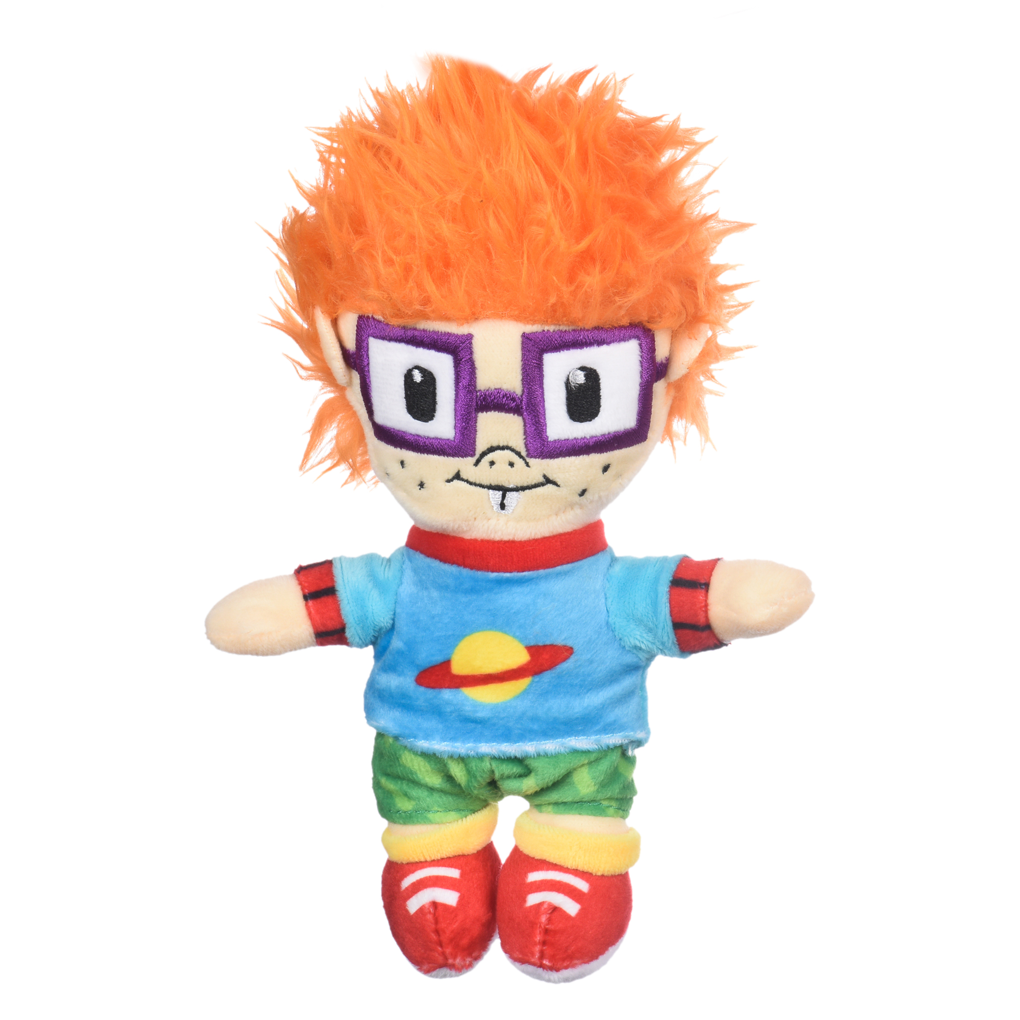 New THE RUGRATS Chuckie Nickelodeon Cartoon Character Laplander Beanie Hat 