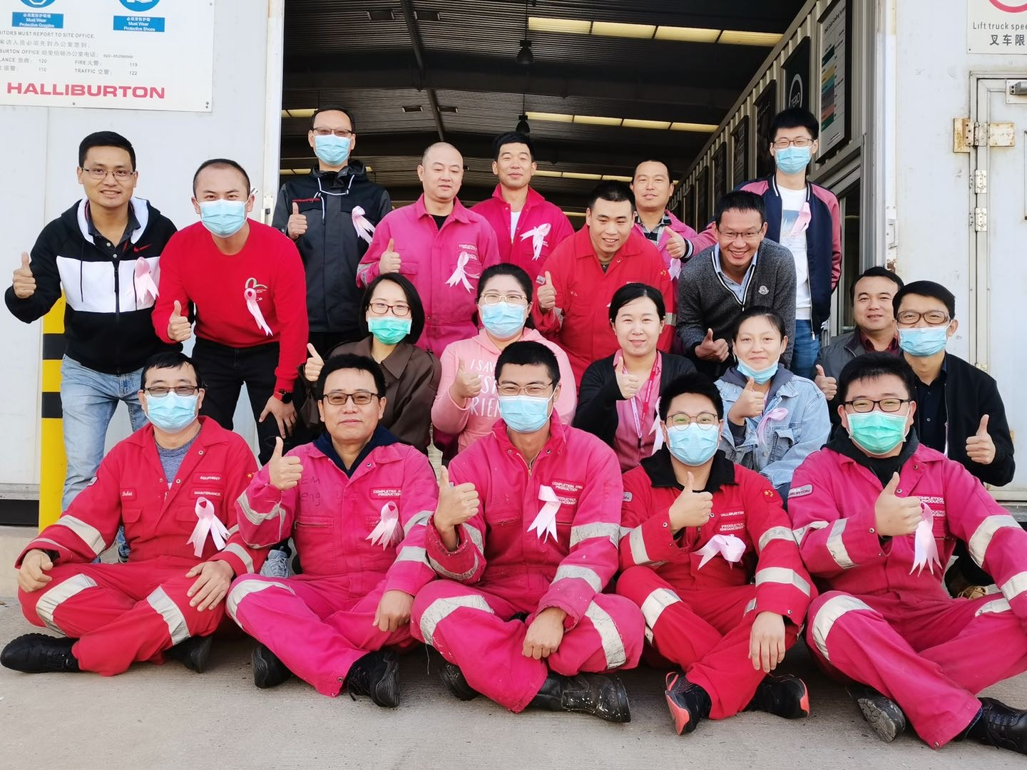 Hal goes pink for breast cancer awareness in China