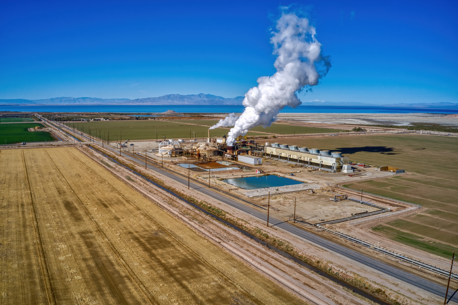 Geothermal Plant - Salton California