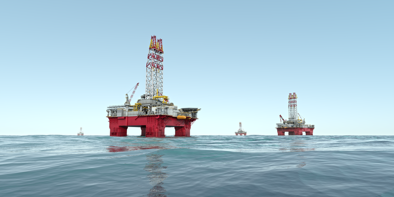 Offshore rigs.