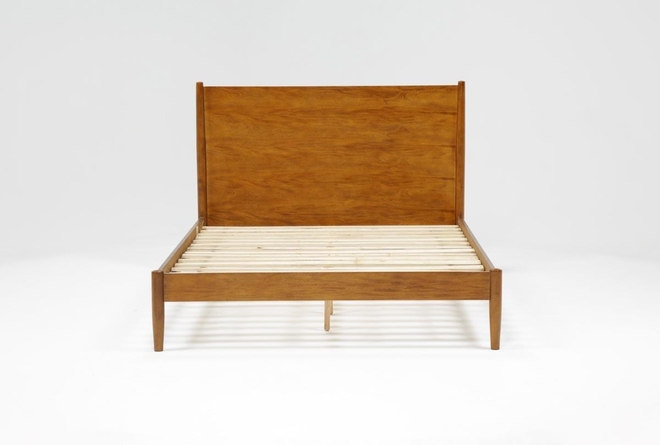 Alton Cherry Queen Platform Bed - 360