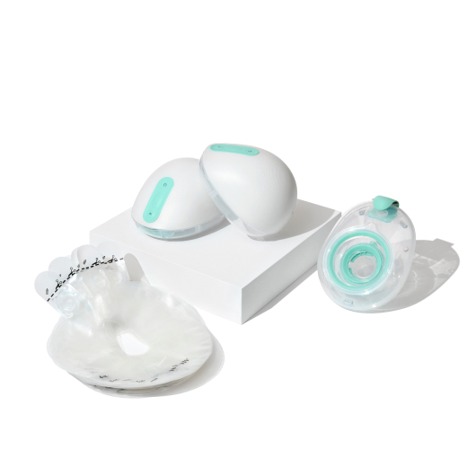 Willow breast pump bundle with pump and accessories