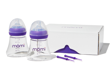 mōmi Glass Bottle Starter Set (2-Pack)