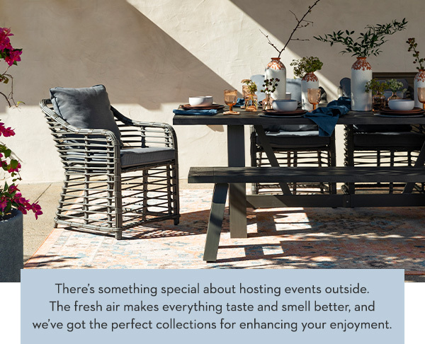 Panama Outdoor Dining Bench