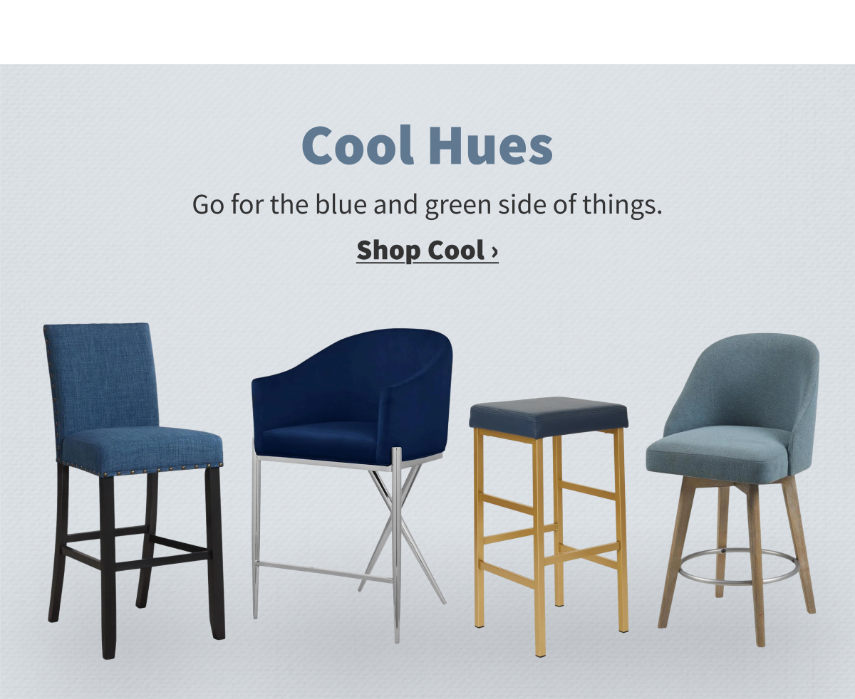 Cool Hues | Got for the blue and green side of things. Shop Cool >