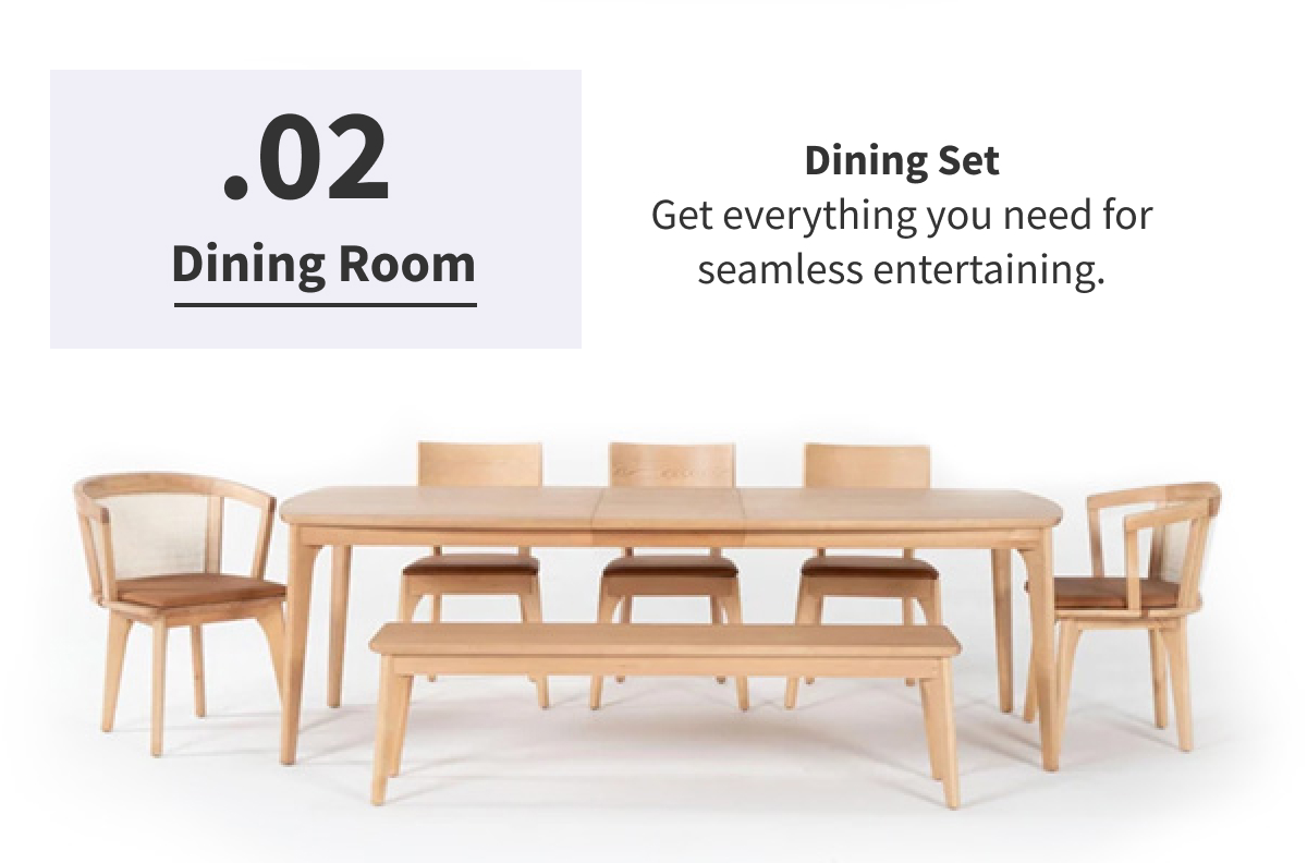 02. Dining Room | Dining Set