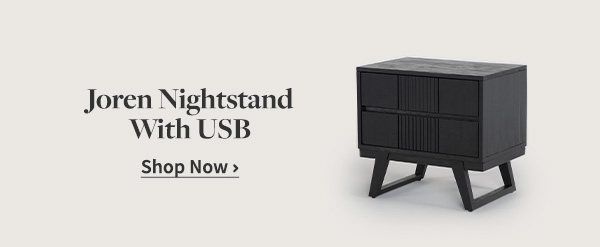 Joren Nightstand with USB