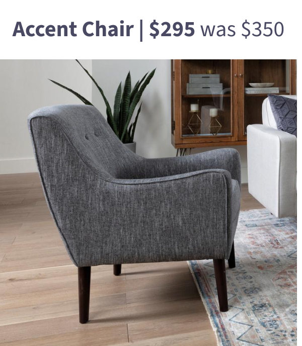 Accent Chair | $295 was $350