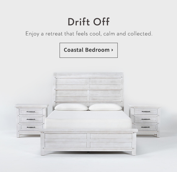 Drift Off | Enjoy a retreat that feels cool, calm and collected.