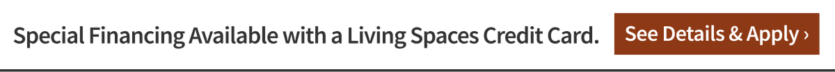 Special Financing Available with the Living Spaces Card