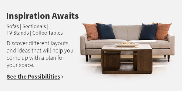 Inspiration Awaits | Discover different layouts and ideas that will help you come up with a plan for your space. See the Possibilities >