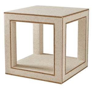 Cube Wrapped Side Table