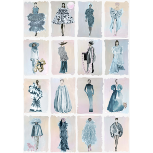 Couture Carousel - Blue