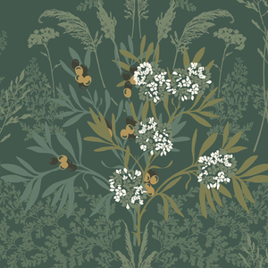 Fern Gardens - Green 