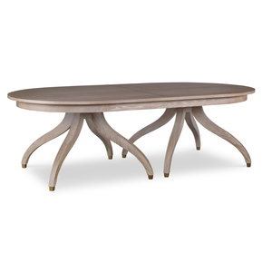 Spider Oval Oak Dining Table