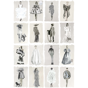 Couture Carousel - Monochrome