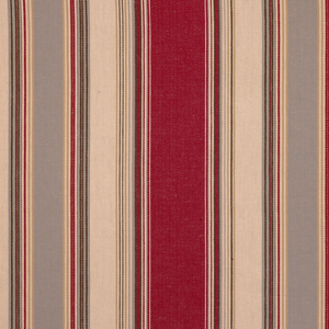 Cortland Stripe - Crimson