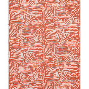 Ashanti Linen And Cotton Print - Orange
