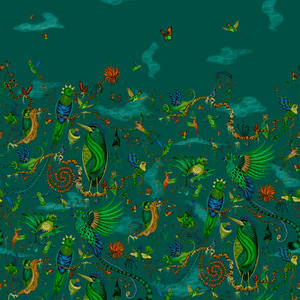 Cloud - Forest/Teal Wp