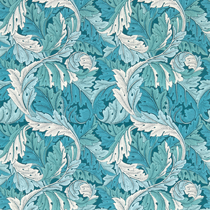 Acanthus - Teal Wp