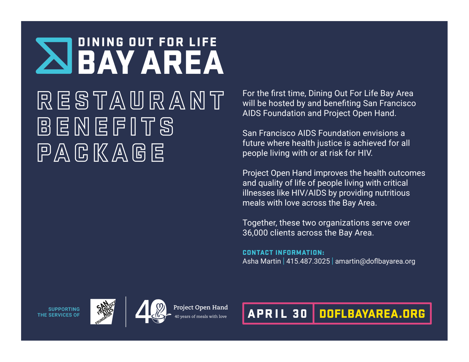 DOFL Restaurant Benefits Package