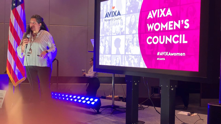 Erica Carroll Speaking at Avixa Image
